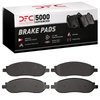 1551-1068-00 5000 Advanced Semi-Metallic Brake Pads, 2005-2007 Ford/Lincoln/Mercury/Mazda, Position: Rear - image 4