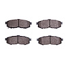 1551-1073-00 5000 Advanced Ceramic Brake Pads, 2004-2006 Ford/Lincoln/Mercury/Mazda, Position: Rear - image 1