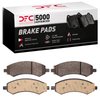 1551-1084-00 5000 Advanced Semi-Metallic Brake Pads, Fits Select Multiple Makes/Models, Position: Front - image 4