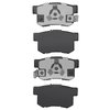 1551-1086-00 5000 Advanced Ceramic Brake Pads, 2005-2018 Acura/Honda, Position: Rear - image 2