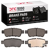 1551-1088-00 5000 Advanced Ceramic Brake Pads, 2005-2010 Acura/Honda, Position: Rear - image 1