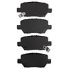1551-1090-00 5000 Advanced Ceramic Brake Pads, 2005-2012 Acura/Honda, Position: Rear - image 2