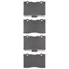 1551-1091-00 5000 Advanced Low-Metallic Brake Pads, 2005-2012 Acura/Honda, Position: Front - image 2