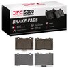 1551-1091-00 5000 Advanced Low-Metallic Brake Pads, 2005-2012 Acura/Honda, Position: Front - image 4