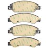 1551-1092-00 5000 Advanced Ceramic Brake Pads, 2005-2008 GM, Position: Front - image 2