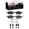 1551-1095-02 5000 Advanced Ceramic Brake Pads & Hardware Kit, 2003-2020 Multiple Makes/Models, Position: Rear - image 1