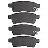 1551-1100-00 5000 Advanced Ceramic Brake Pads, Fits Select Multiple Makes/Models, Position: Rear - image 2