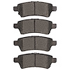 1551-1101-00 5000 Advanced Ceramic Brake Pads, 2005-2012 Infiniti/Nissan, Position: Rear - image 1