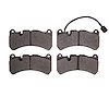 1551-1116-10 5000 Advanced Low-Metallic Brake Pads, Fits Select Maserati, Position: Front