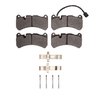 1551-1116-11 5000 Advanced Low-Metallic Brake Pads & Hardware Kit, Fits Select Maserati, Position: Front - image 2