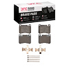 1551-1121-01 5000 Advanced Low-Metallic Brake Pads & Hardware Kit, 2005-2011 Mercedes-Benz, Position: Front - image 1