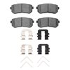 1551-1157-02 5000 Advanced Ceramic Brake Pads & Hardware Kit, 2016-2020 Kia/Hyundai/Genesis, Position: Rear - image 2