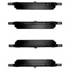 1551-1161-00 5000 Advanced Ceramic Brake Pads, 2006-2013 Ford/Lincoln/Mercury/Mazda, Position: Rear - image 3