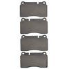 1551-1165-10 5000 Advanced Low-Metallic Brake Pads, 2005-2012 Multiple Makes/Models, Position: Front - image 2