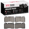 1551-1165-19 5000 Advanced Low-Metallic Brake Pads & Hardware Kit, 2005-2012 Multiple Makes/Models, Position: Front