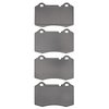 1551-1166-00 5000 Advanced Low-Metallic Brake Pads, 2000-2019 Multiple Makes/Models, Position: Front,Rear - image 2