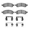 1551-1169-01 5000 Advanced Ceramic Brake Pads & Hardware Kit, 2006-2012 GM, Position: Front - image 2