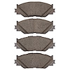 1551-1178-00 5000 Advanced Low-Metallic Brake Pads, 2006-2015 Lexus/Toyota/Scion, Position: Front - image 1