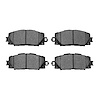 1551-1184-10 5000 Advanced Ceramic Brake Pads, Fits Select Lexus/Toyota/Scion, Position: Front - image 1