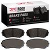 1551-1258-00 5000 Advanced Ceramic Brake Pads, 2007-2021 Multiple Makes/Models, Position: Front - image 4