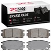 1551-1275-00 5000 Advanced Ceramic Brake Pads, 2007-2017 GM, Position: Rear - image 4