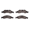 1551-1278-00 5000 Advanced Semi-Metallic Brake Pads, 2007-2009 Ford/Lincoln/Mercury/Mazda, Position: Front - image 1