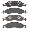 1551-1278-00 5000 Advanced Semi-Metallic Brake Pads, 2007-2009 Ford/Lincoln/Mercury/Mazda, Position: Front - image 2