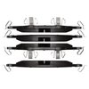 1551-1278-00 5000 Advanced Semi-Metallic Brake Pads, 2007-2009 Ford/Lincoln/Mercury/Mazda, Position: Front - image 3