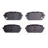 1551-1296-00 5000 Advanced Ceramic Brake Pads, 2007-2012 Kia/Hyundai/Genesis, Position: Rear - image 2