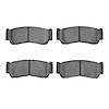 1551-1297-00 5000 Advanced Ceramic Brake Pads, 2007-2009 Kia/Hyundai/Genesis, Position: Rear - image 1