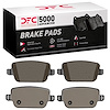 1551-1314-00 5000 Advanced Low-Metallic Brake Pads, 2007-2012 Multiple Makes/Models, Position: Rear - image 1