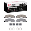 1551-1328-01 5000 Advanced Semi-Metallic Brake Pads & Hardware Kit, Fits Select Ford/Lincoln/Mercury/Mazda, Position: Front,Fr