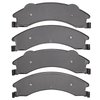 1551-1329-00 5000 Advanced Semi-Metallic Brake Pads, Fits Select Ford/Lincoln/Mercury/Mazda, Position: Rear - image 2