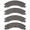 1551-1330-00 5000 Advanced Semi-Metallic Brake Pads, Fits Select Ford/Lincoln/Mercury/Mazda, Position: Rear,Rr - image 2