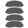 1551-1333-00 5000 Advanced Semi-Metallic Brake Pads, 2010-2012 Ford/Lincoln/Mercury/Mazda, Position: Front - image 2
