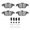 1551-1341-01 5000 Advanced Ceramic Brake Pads & Hardware Kit, 2010-2017 Mercedes-Benz, Position: Rear