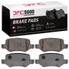1551-1358-00 5000 Advanced Low-Metallic Brake Pads, 2001-2011 Mercedes-Benz, Position: Rear - image 4