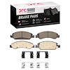 1551-1363-01 5000 Advanced Ceramic Brake Pads & Hardware Kit, 2005-2020 GM, Position: Front - image 1