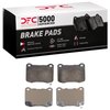 1551-1366-00 5000 Advanced Low-Metallic Brake Pads, 2008-2014 Lexus/Toyota/Scion, Position: Rear - image 4