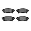 1551-1391-00 5000 Advanced Ceramic Brake Pads, 2010-2020 Lexus/Toyota/Scion, Position: Rear - image 1