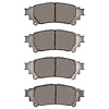 1551-1391-10 5000 Advanced Ceramic Brake Pads, 2013-2020 Lexus/Toyota/Scion, Position: Rear - image 1
