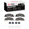 1551-1399-01 5000 Advanced Semi-Metallic Brake Pads & Hardware Kit, 2009-2018 Mopar, Position: Front - image 1