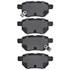 1551-1423-00 5000 Advanced Ceramic Brake Pads, Fits Select Multiple Makes/Models, Position: Rear - image 2
