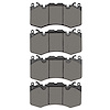 1551-1426-00 5000 Advanced Low-Metallic Brake Pads, 2010-2021 Land Rover, Position: Front - image 1