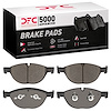 1551-1448-00 5000 Advanced Low-Metallic Brake Pads, Fits Select Jaguar, Position: Front