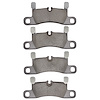 1551-1453-00 5000 Advanced Ceramic Brake Pads, 2011-2018 Multiple Makes/Models, Position: Rear - image 1