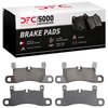 1551-1453-00 5000 Advanced Ceramic Brake Pads, 2011-2018 Multiple Makes/Models, Position: Rear - image 4