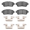 1551-1454-01 5000 Advanced Ceramic Brake Pads & Hardware Kit, 2011-2019 Ford/Lincoln/Mercury/Mazda, Position: Front - image 2