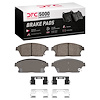 1551-1467-01 5000 Advanced Ceramic Brake Pads & Hardware Kit, 2011-2019 GM, Position: Front - image 1
