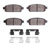 1551-1468-02 5000 Advanced Ceramic Brake Pads & Hardware Kit, 2016-2016 GM, Position: Rear - image 2